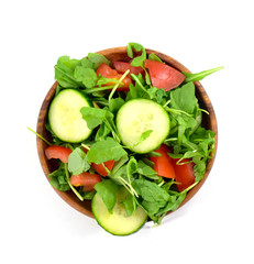 Fresh arugula salad
