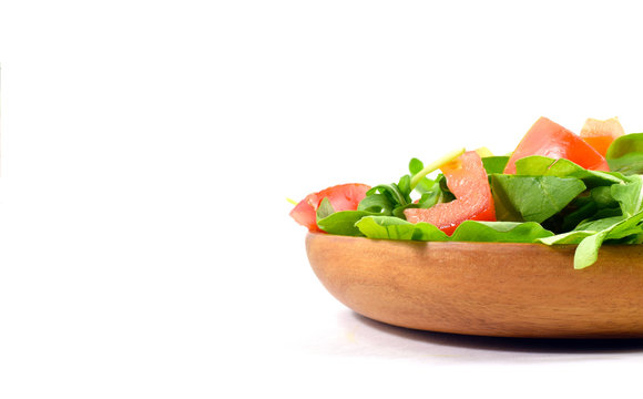 Fresh arugula salad