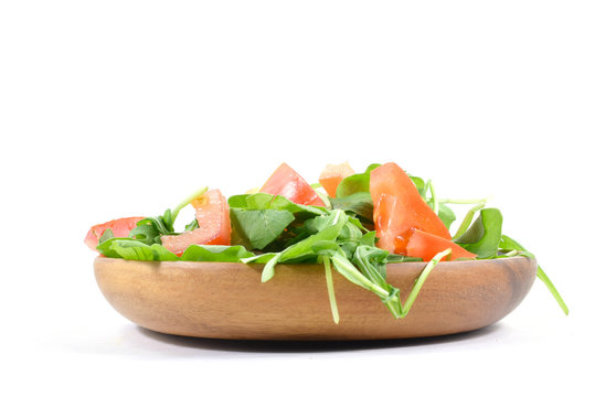 Fresh arugula salad