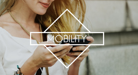 Mobility Mobile Technology Teliphone Smartphone Concept