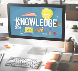Knowledge School Course Degree Graphics Concept