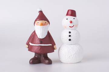 Christmas cartoon collection, Isolated on white background