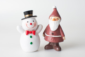 Santa claus, Isolated on white background