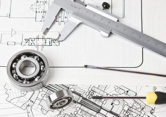 mechanical scheme and  bearing