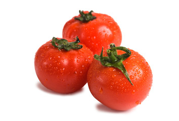 wet fresh tomato