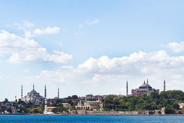 Obraz premium historical skyline of Istanbul, Turkey