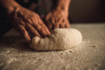  knead the dough by hand © sushytska