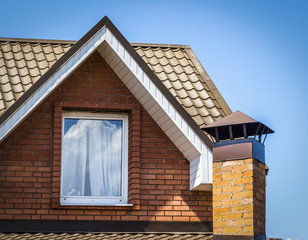 The upper part of the house