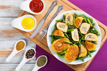 delicious Italian Potato Pancakes from mashed potato