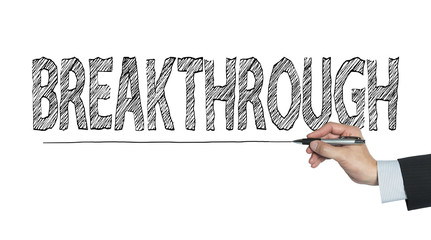 break through written by hand