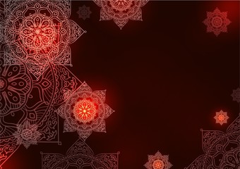 mandala background pattern