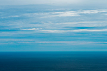 sky and ocean in Acadia National Park in Maine