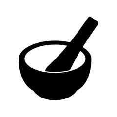 Muddler and a mortar, shade picture