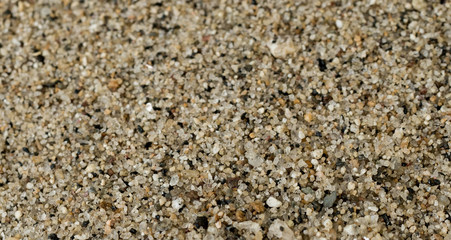 horizontal sand background under water in a pond in New England