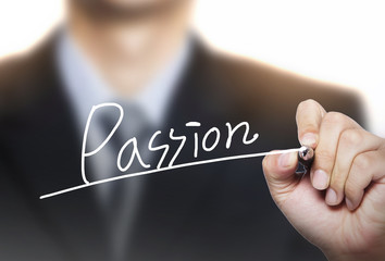 passion written by hand