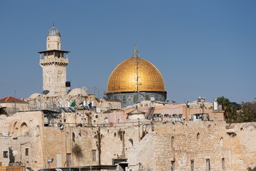 Fototapeta na wymiar Dome of the Rock, Jerusalem, Israel.