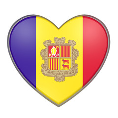 Principality of Andorra heart