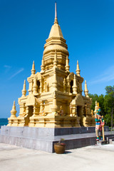 Pagoda Laem Sor cultural centre, Koh Samui, Thailand