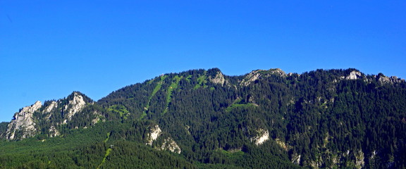 Fototapeta na wymiar LABER ( 1686 Meter ) - Ammergauer Alpen - Bayern