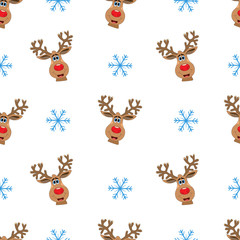 Winter seamless pattern