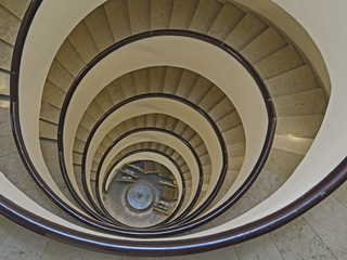 Spiral staircase, Gewundene Treppe