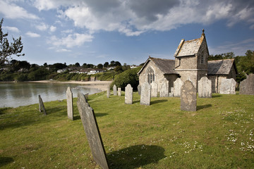 Church of St Michael, Porthilly, Rock, Cornwall, UK