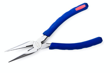 Wire cutting and flat-nose pliers