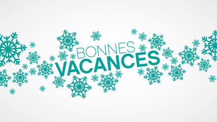 bannière bonnes vacances