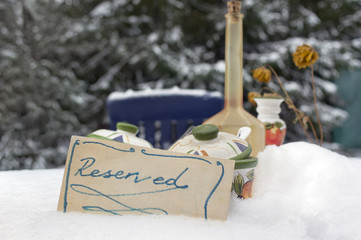 Reserved Table In Winter