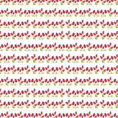 pattern scarlet tulip red flower