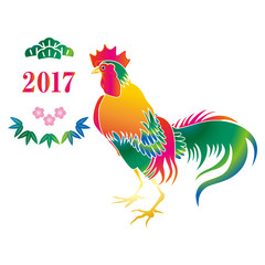 年賀用イラスト-酉-