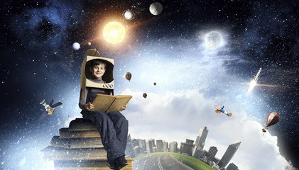 Earth day concept . Mixed media