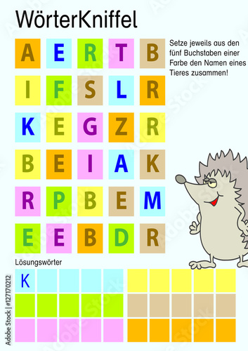 "Kinderrätsel" Stock photo and royalty-free images on Fotolia.com - Pic