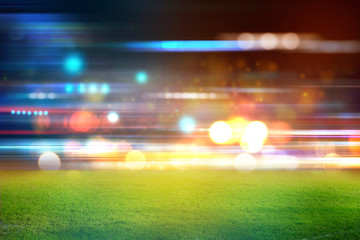 stadium in lights and flashes © Kalawin