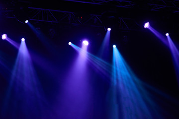 Stage, concert light.