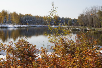 Autumn and winter met 