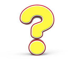 yellow question mark