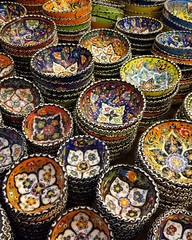 Traditional Oriental Style Decorated Ornamental Ceramic Pottery