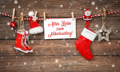 Alles Liebe zum Nikolaus