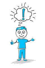 Cartoon - 5 - Ausrufezeichen