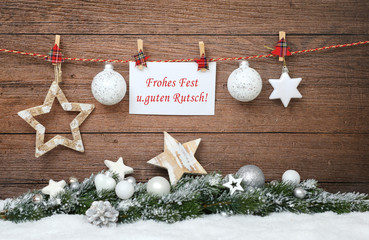 Frohes Fest u. guten Rutsch!