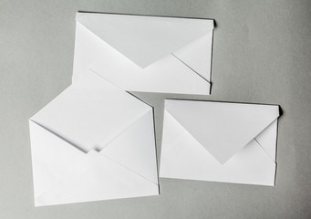 Blank envelopes