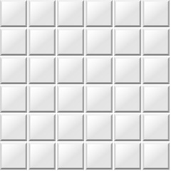 white tiles seamless pattern