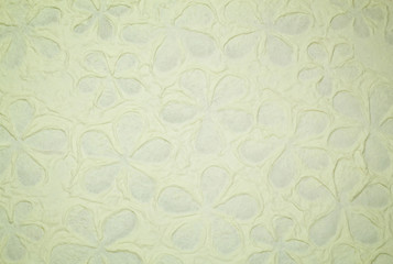 Handmade paper flower pattern for Background and texture