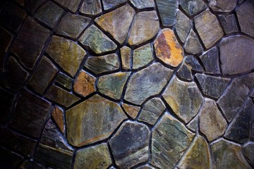 Stone Wall Mosaic 