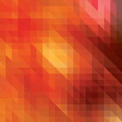 Abstract Triangle Vector Background. Geometric Banner.