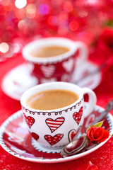 Coffee for Valentine’s day.