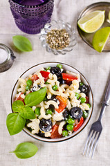 Salad with pasta