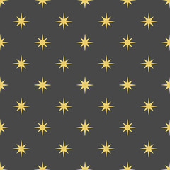 Gold stars background
