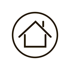 Home icon vector